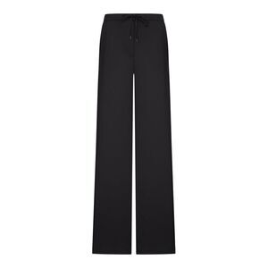 Max Mara Studio Women Lightweight Wool Canvas Trousers